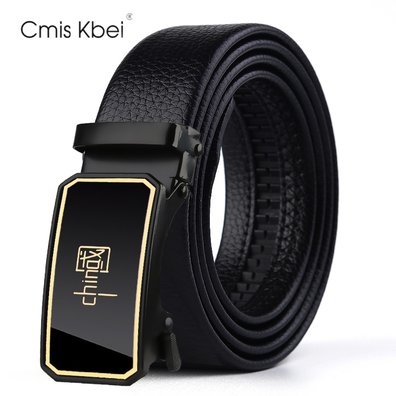CmisKbei正品本命皮带男士新款经典自动扣男商务休闲潮流男裤腰带