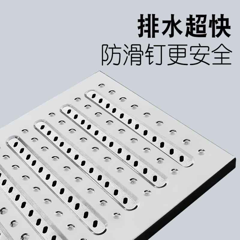 304不锈钢盖板厨房下水道地沟格栅盖水沟排水盖板水槽篦子明沟槽
