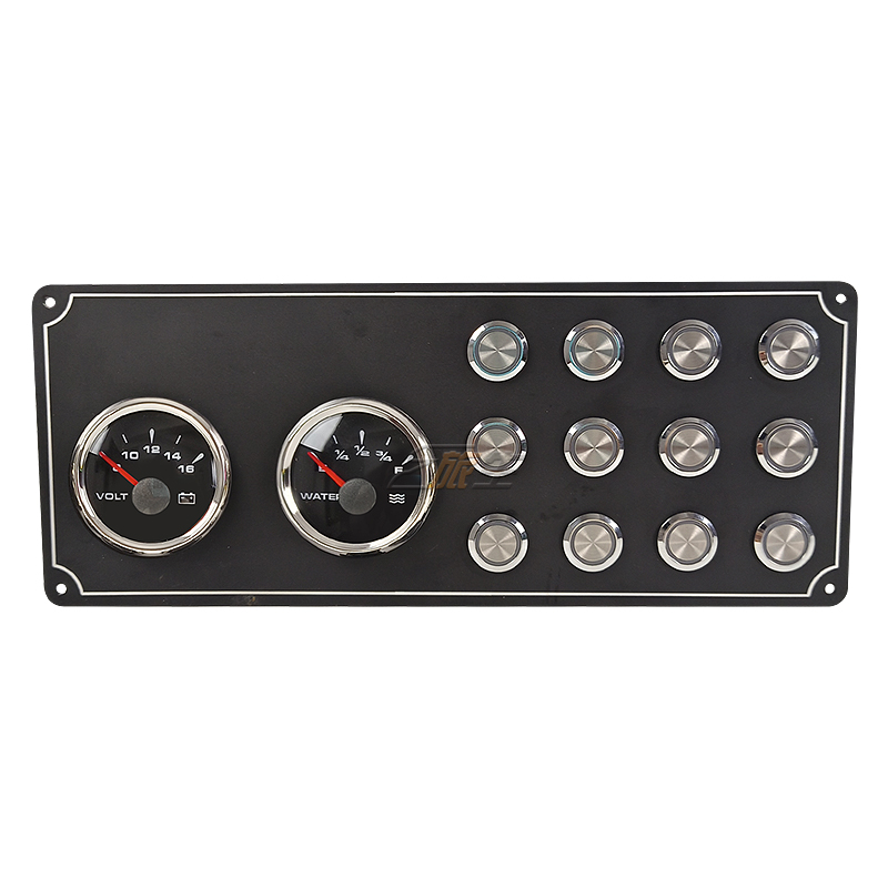 房车中控 控制面板 圆形开关 免费支持文字商标定制 房车改装配件