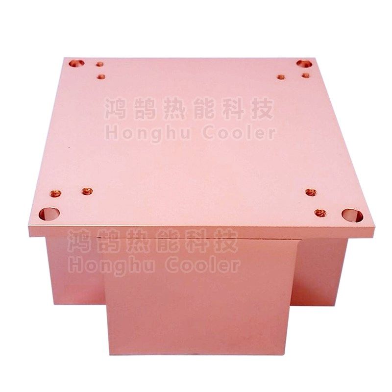 TEC半导体制冷片散热鳍片LED功放电容激光医疗芯片紫铜散热器风扇