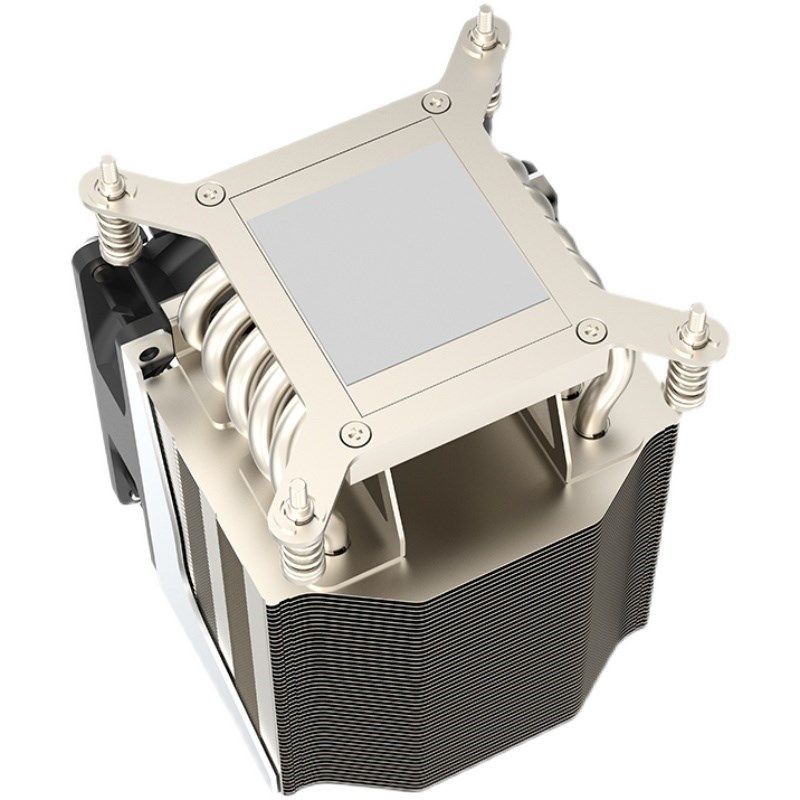 金钱豹4U1700平台散热器工控滚珠12代侧吹6热管13900K风扇I912700