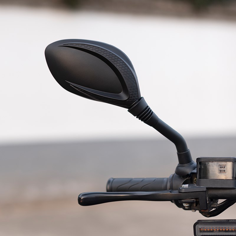 电动车后视镜反光镜通用电瓶三轮摩托车倒后镜倒车镜小圆镜子改装