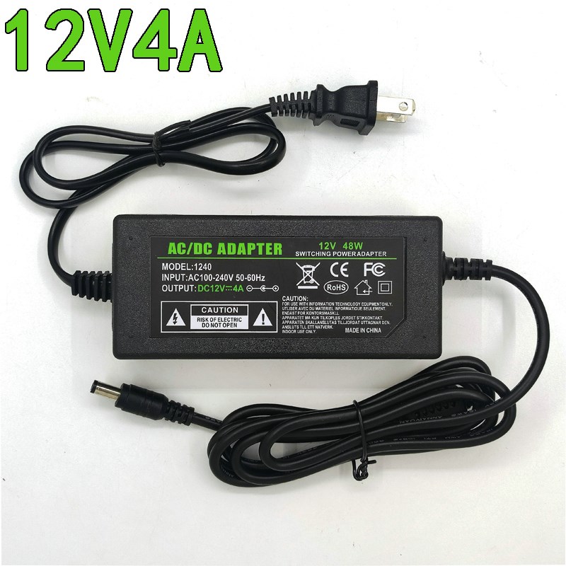 12v4a电源适配器电脑液晶显示器屏监控LED灯电源12V3A 2A通用