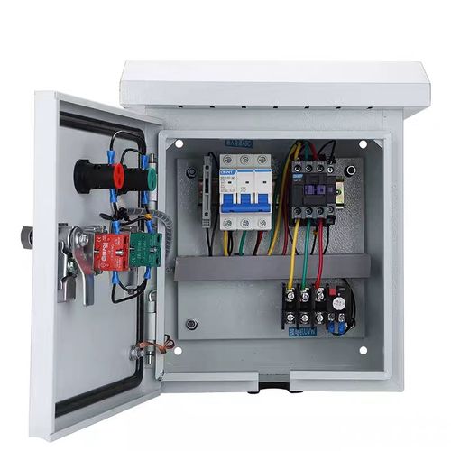 定制单相三相风机水泵控制箱电机马达按钮启动控制箱强电配电箱柜