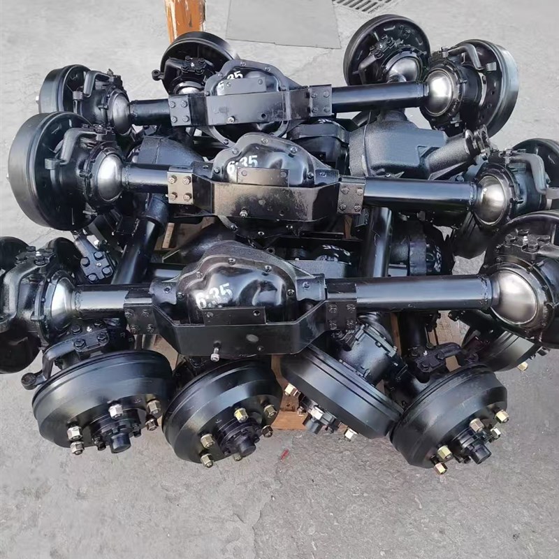 四驱配件大全四不像断气刹农用车桥总成后桥总成双轮胎油刹拖拉机