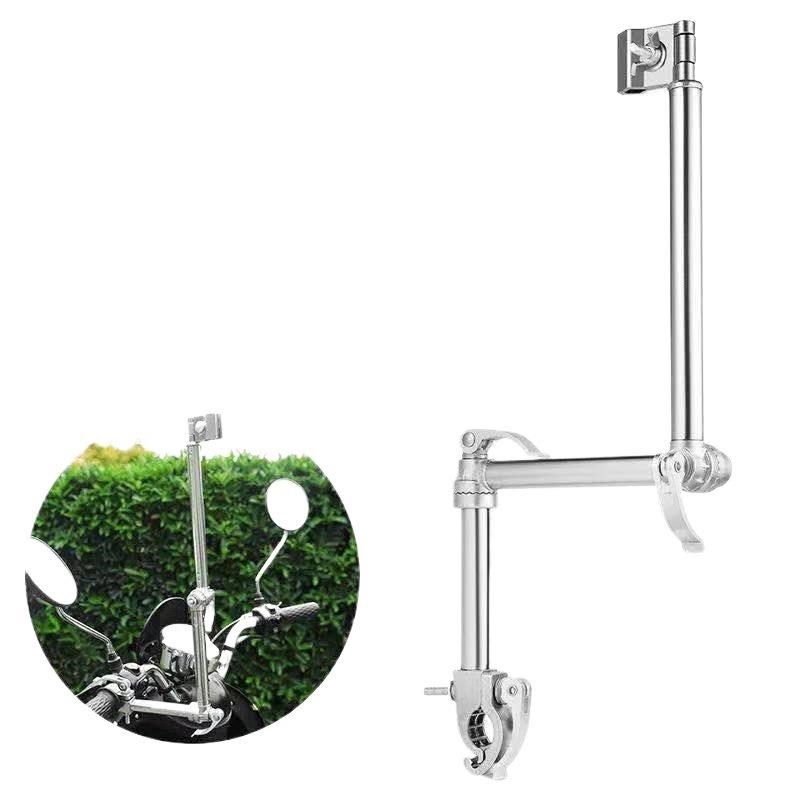 钓箱伞架电动车雨伞n支架自行车雨伞架摩托撑伞架推单车固定夹遮