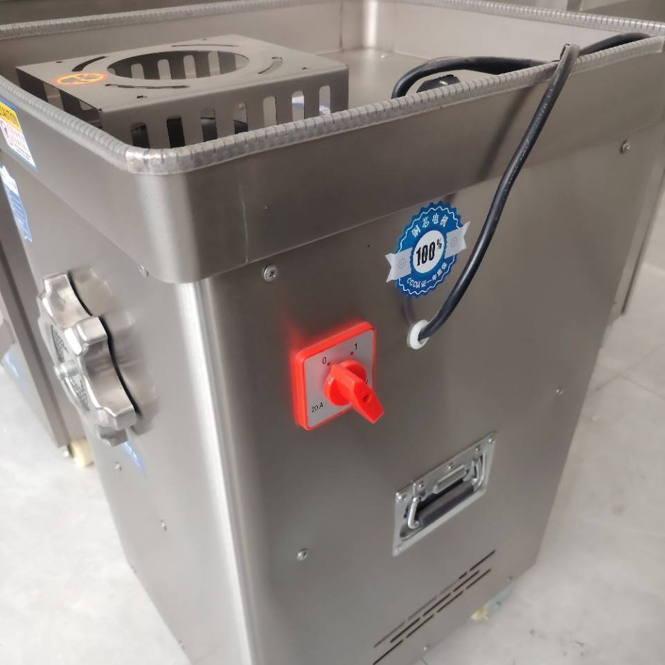 绞肉机商用台式不锈钢厂家饭店食堂用大型绞切肉机不锈钢加厚熟食