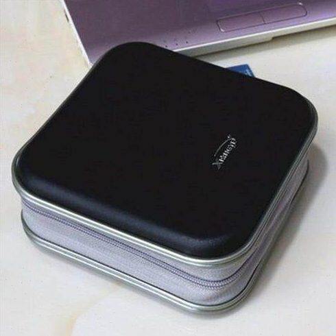 40片 52片大容量光盘收纳盒CD包车载家用DVD碟片包80片CD收纳盒