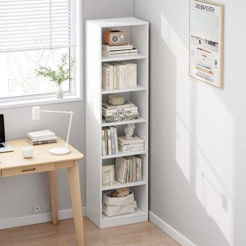 家用角落书架落地客厅书房卧室小型靠墙书架杂物收纳展示架子l1