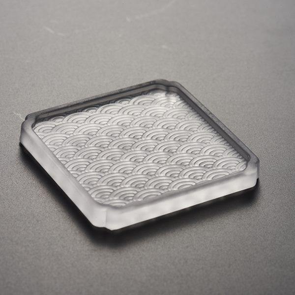 波浪纹琉璃杯垫茶杯茶滤垫功夫茶具零配主人杯垫防烫玻璃盖托盖置,餐饮具,杯垫,淘宝优惠券,粉丝福利购,淘宝优惠卷