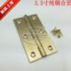 每只 纯铜实芯铰铜合页 铜铰链门合页家具合页小铰链加厚3.5寸