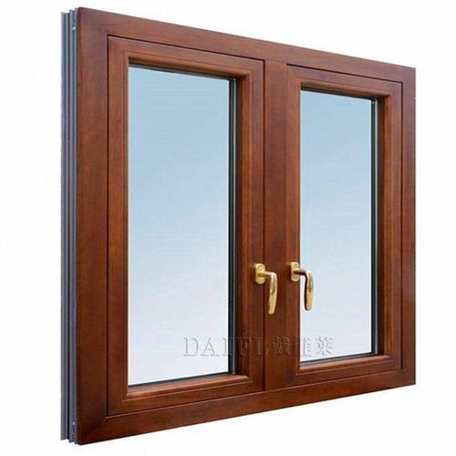 济南厂家铝包木橡木榆木保温门窗封阳台断桥铝窗户隔音玻璃阳光房