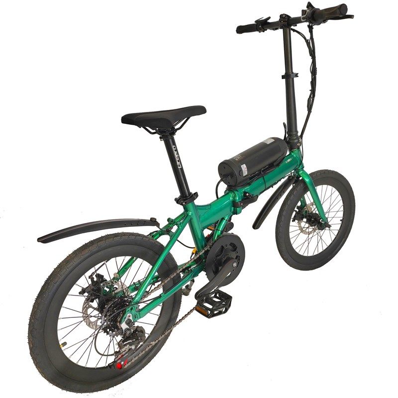 中置折叠电动助力车m20寸折叠中置电动自行车折叠中置电动自行车