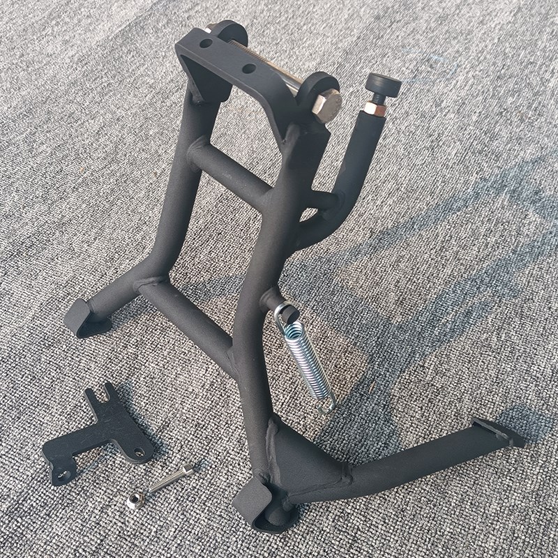 适用于龙鑫无极500Ac摩托车改装保险杠帆布袋侧袋后架主支架配件