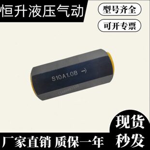 北京华德公制单向阀 S20A12B S25A12B S30A12B 止逆阀S15A12B