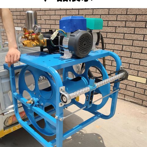 小型遥控自动排管双电机电动打药机高压农用新式喷雾器植保机械