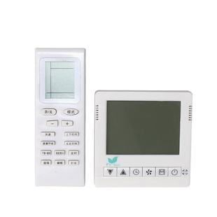 XKQ 119A佑明温控器开关中央空调温度控制器风机盘管面板液晶显示