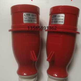 Y325 Y225 Y125 IP44 Y625 5芯32A怡达工业插头插座 Y425 Y025