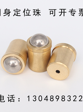 铜不锈钢光身碰珠定位珠波珠螺丝球头柱塞弹簧球头 紧定柱塞螺钉