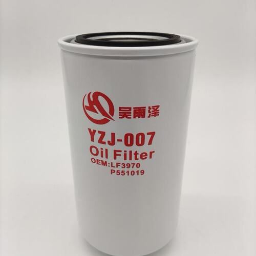 YZJ-007/LF3970机油滤芯徐工215D/柳工220E机滤高精滤纸挖掘机配