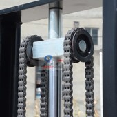 全电动步行式 g升高车载重1.5吨升高托盘电动叉车堆高机电动堆高车