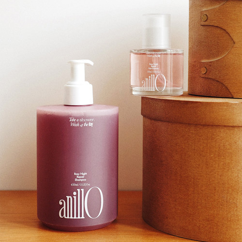 anillO玫瑰洗发水芳香柔顺450ml