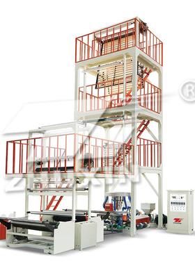 2SJ-G两层共挤旋转机头组聚乙烯塑料快递包装袋复合膜吹膜机现货