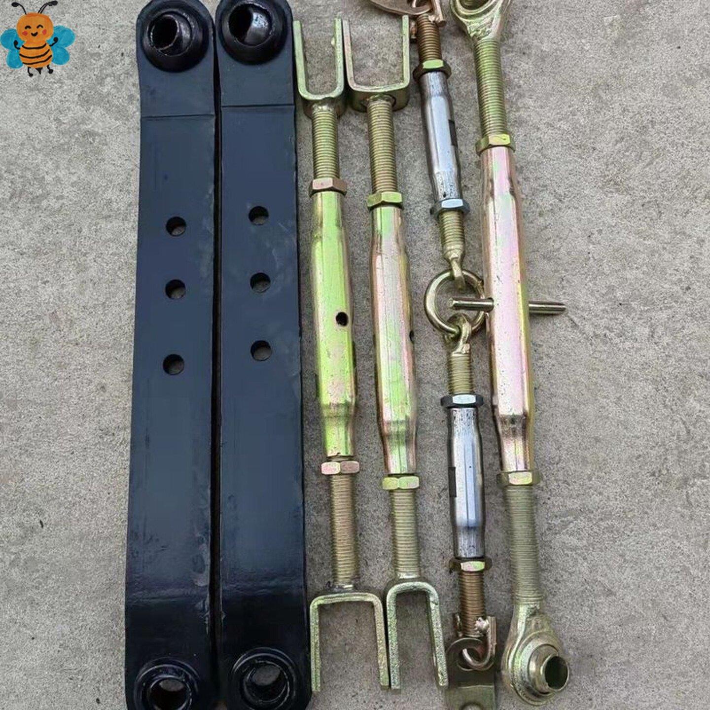 拖拉机农用小四轮加厚悬挂总成大板中拉杆斜拉杆四轮车后悬挂