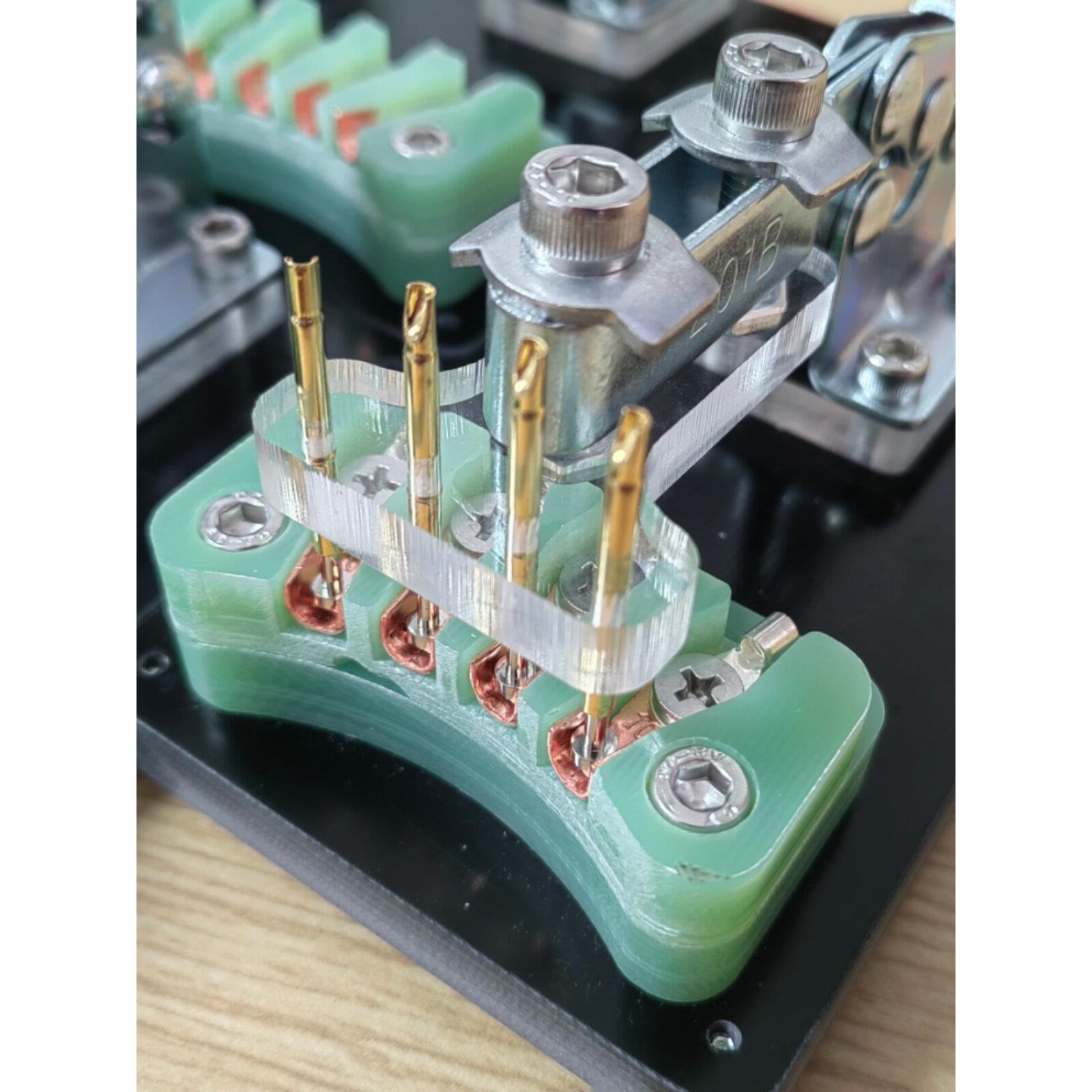 快速接线端子双面夹2.54节距Pcb软板仪表网口