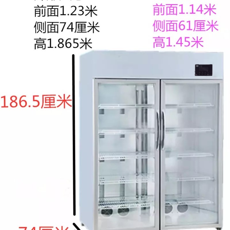 商用酒店快餐便当盒饭菜保温柜立式牛奶热饮柜熟食恒温.箱加热大