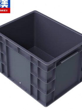 奕多美EU箱汽配周转箱塑料收纳零件盒加厚物流箱灰色400*300*280m