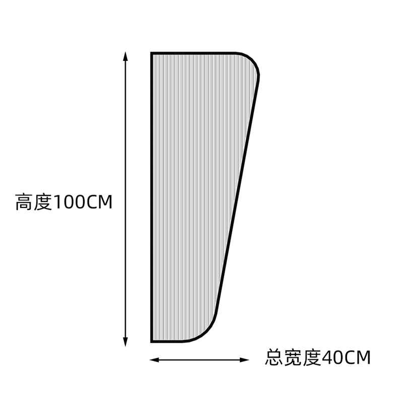 小便池挡板公共化妆室男厕小便斗隔板酒店不锈钢厕所隔Y断板可定