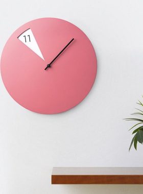 意大利产SABRINA FOSSI DESIGN客厅扇形小窗挂钟钟表壁钟装饰时钟