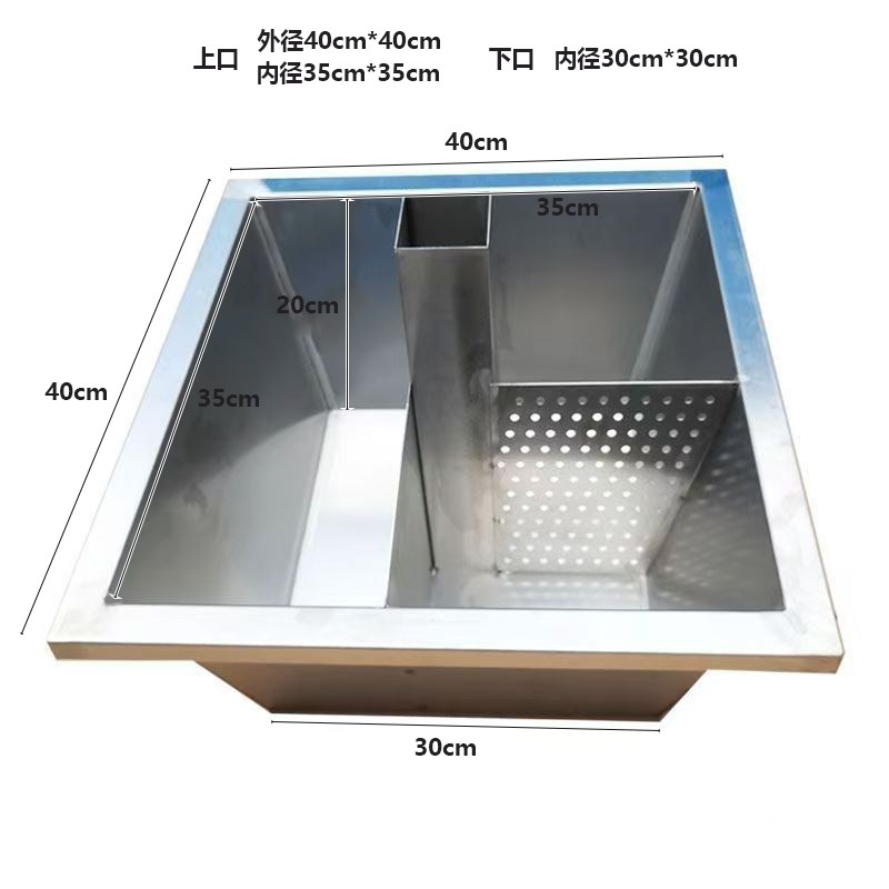 摆摊阜阳卷馍专用k锅不锈钢锅卤锅卤菜汤锅瓦斯炉煤球锅大容量卤