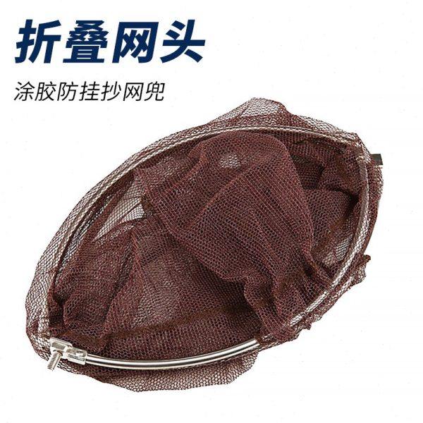 米卡诺 折叠不锈钢抄网头 涂胶防挂 抄网兜 密网眼网头直径40cm,户外/登山/野营/旅行用品,抄网,淘宝优惠券,粉丝福利购,淘宝优惠卷