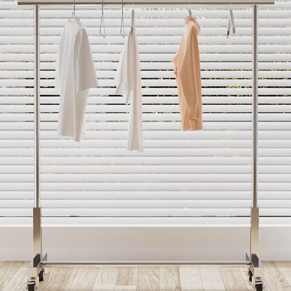 不锈钢晾衣架阳台家用晒衣架简易多功能落地晒被子神器加厚展示架,收纳整理,金属衣架,淘宝优惠券,粉丝福利购,淘宝优惠卷