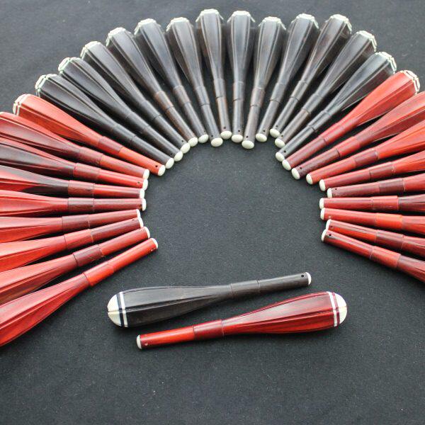 二胡微调机械轴实木专业黑檀木紫檀木老红木麻花轴六瓣微调