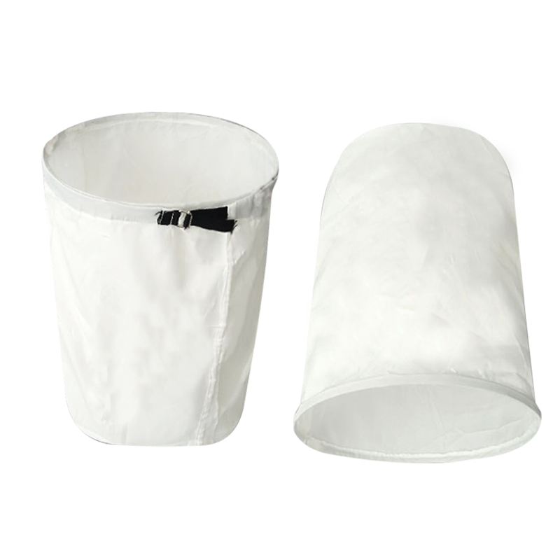 可定做除尘布f袋滤袋工业粉尘木工吸尘绑带钢圈收尘布袋集尘布袋