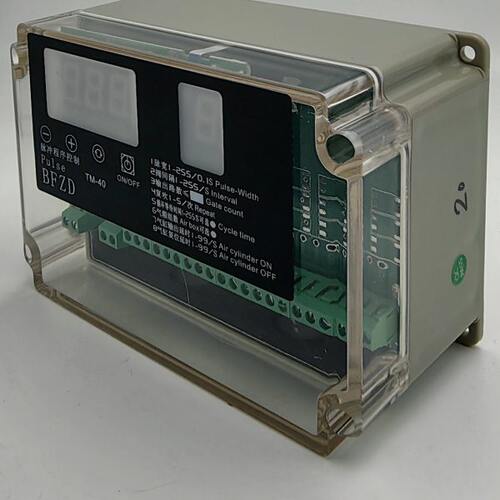 tm-40脉冲控制仪壁挂式数显喷吹DC24V可编程脉冲除尘控制器bfzd