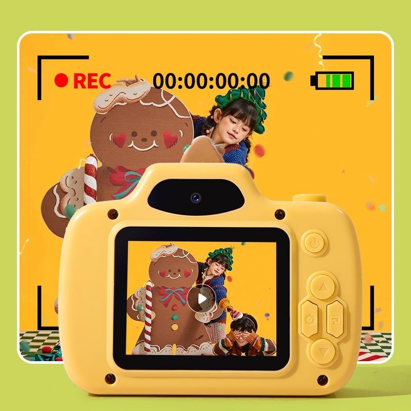儿童照相机卡皮巴拉宝宝可拍照录像小女孩玩具生日2025六一节礼物