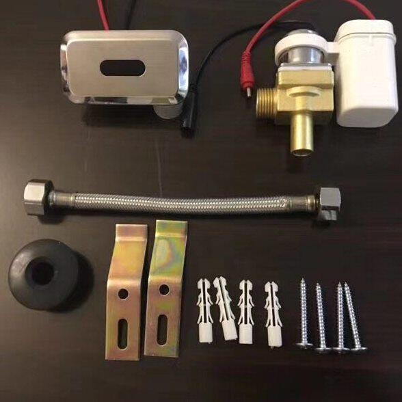 挂墙式小便斗感应器落地式小便器感应冲水阀尿斗配件直流交流通用