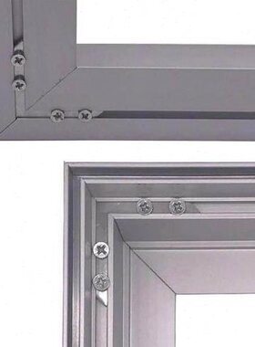 顾映承颜型卡布灯箱铝型材龙骨软膜边框天花软膜卡槽卡条码平口