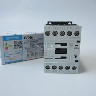 EATON/伊顿交流接触器DILM9-01C 220V