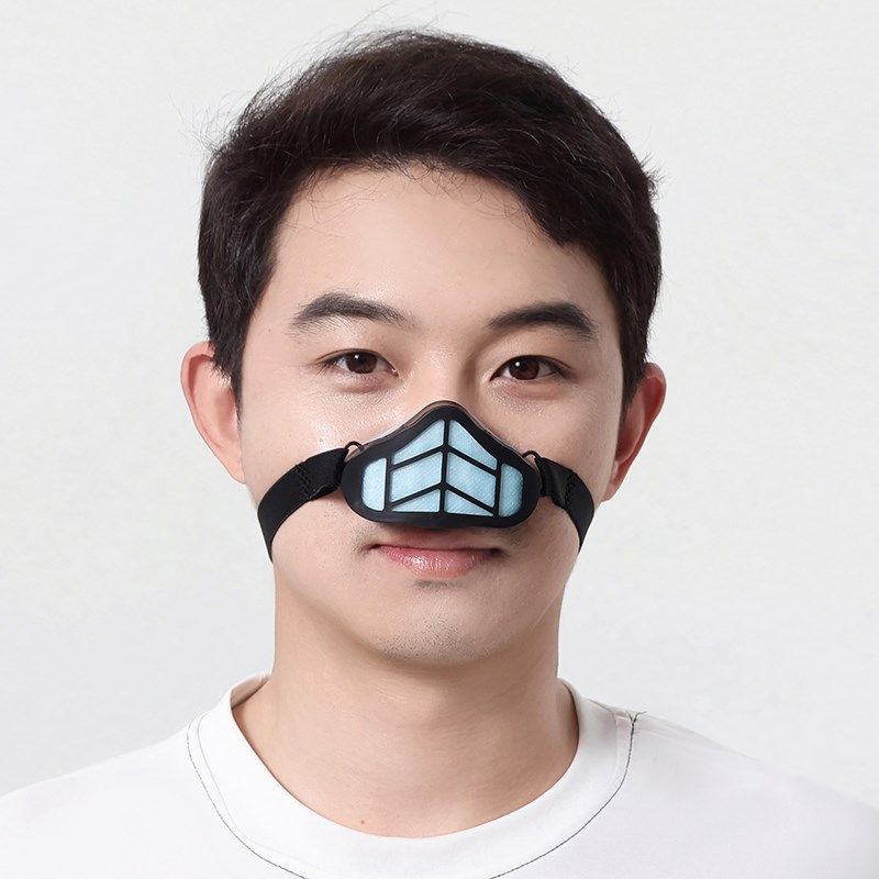 四阀鼻罩呼吸阀防尘防灰尘电焊打磨鼻子怕冷防风保暖做饭油烟口罩