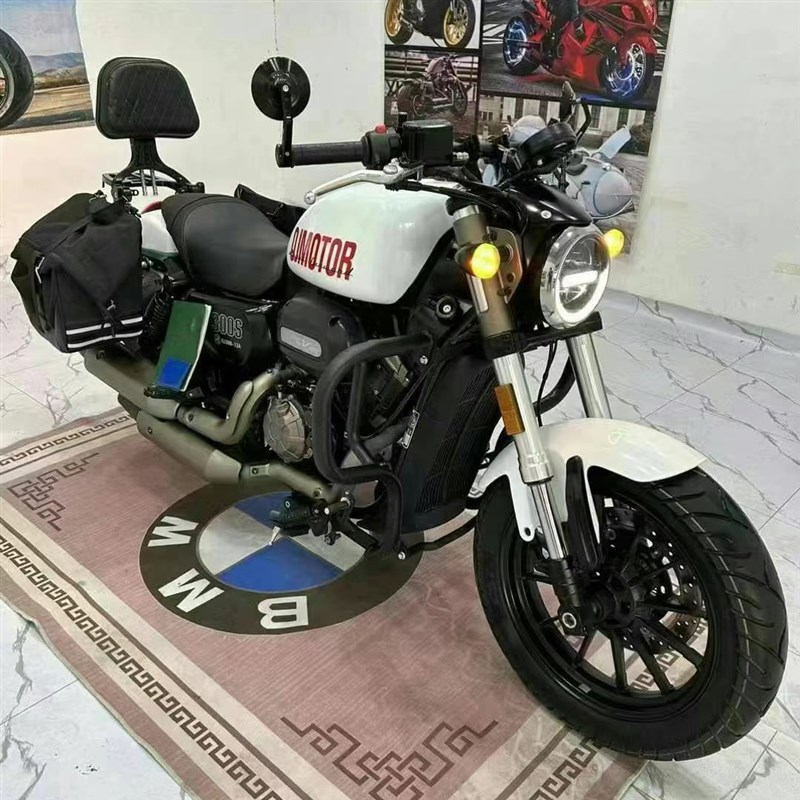 二手凯旋火箭巡航车重机车太子哈雷V缸400复古大地鹰王改装摩托车