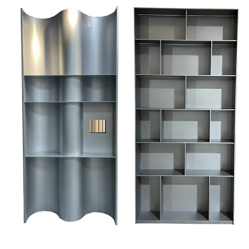 不锈钢展示柜金属钢板柜壁龛嵌入式卫浴柜装饰客厅背景墙展柜定制