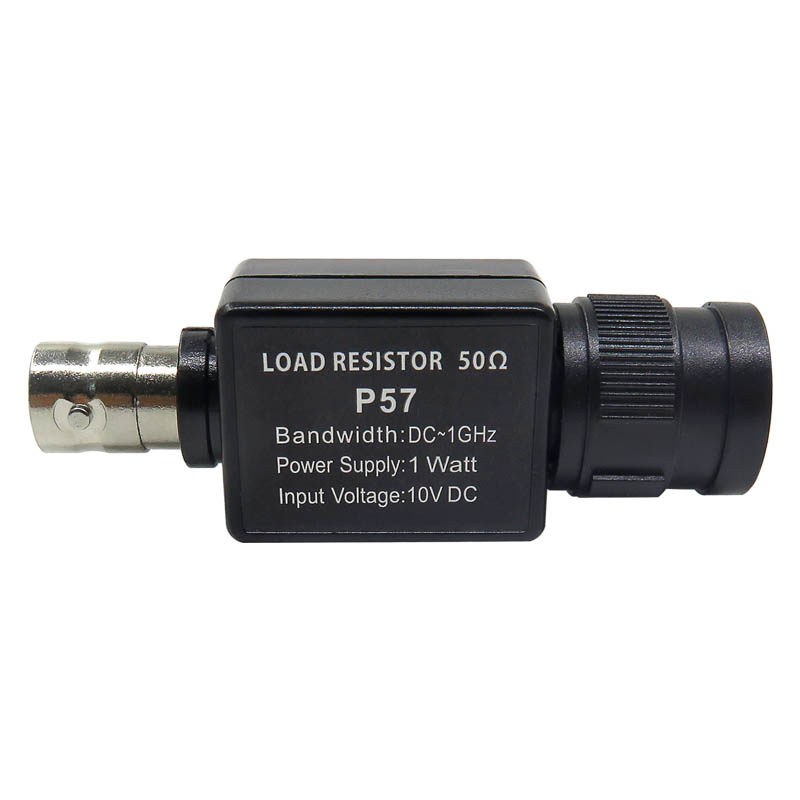 BNC公转母50欧姆匹配器示波器探头信号发生器转接头 50KY连接器