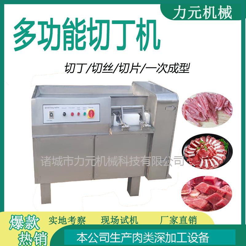 商用冻肉鲜肉多功能切丁机猪肉牛肉鸡肉切丁机器