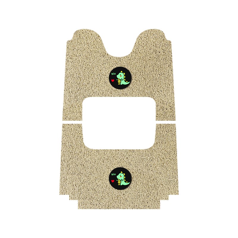 适用雅迪CL12电动三轮车脚垫YD1000DZK-41C三轮车防水防滑脚踩垫