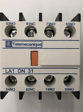 辅助头闭C33一组 3-触点1D D1接触器 F4N三LA-开触11 NLA1